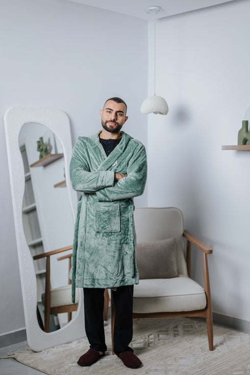 Snuggs Blanket Robe Olive